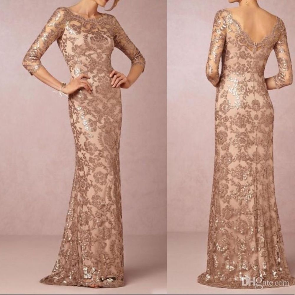 Alicia Maxi Lace Vintage Dress sz 16 - Picture 9 of 9